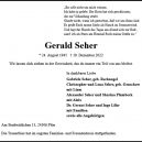 Trauer um Gerald Seher